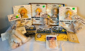 lot 86 image: New Doll Crafting Parts