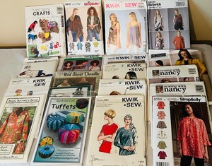 lot 72 image: Variety of Sewing Patterns