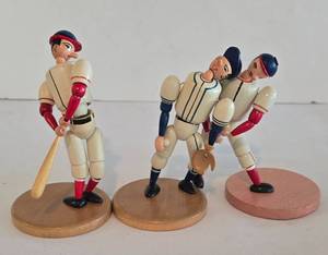 lot 53 image: Three West German Baseball String Puppets