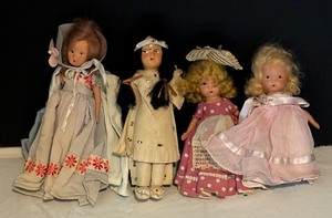 lot 127 image: Vintage Dolls including Story Book Dolls
