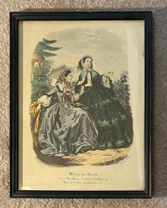 lot 223 image: Vintage Miroir des Modes Magazine Print