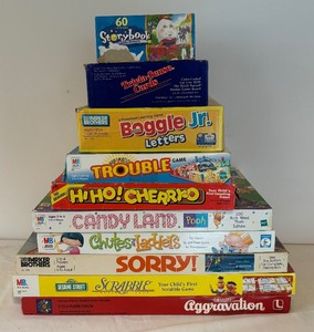 lot 289 image: Games Galore including Sorry, Candy Land, Aggravation, Boggle and More