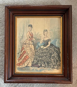 lot 110 image: La Mode Illustree French Magazine Print