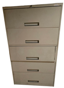lot 60 image: Large Sectioned File Cabinet