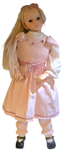lot 142 image: Tall Blonde Doll by Global Dolls