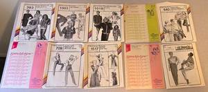 lot 250 image: Collection of Stitch & Sew Patterns