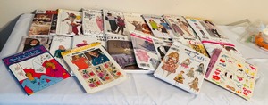 lot 200 image: Variety of Vintage Sewing Patterns