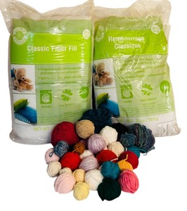 lot 183 image: Variety of Yarn and Classic Fiber Fill