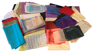 lot 339 image: Selection of Silky Fabrics