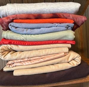 lot 381 image: Thick Heavy Duty Yardage of Fabric including Jersey and More