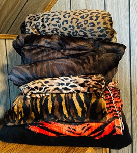 lot 383 image: Large Yardage in Fun Prints Including Faux Fur and More