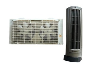 lot 464 image: Fan Unit with Dual Window and Lasko Tower