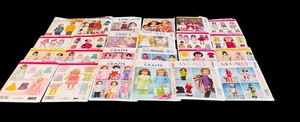 lot 428 image: Variety of Sewing Patterns including Doll Clothing Patterns