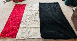 lot 424 image: Three Very Large Fabric Remnants