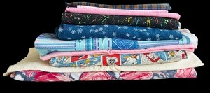 lot 371 image: Grouping of Fabric Remnants