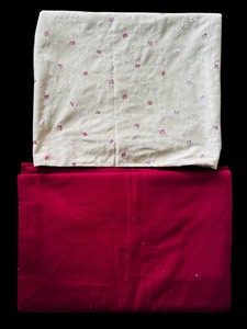 lot 372 image: Two Large Fabric Remnants