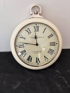 lot 185 image: Natalia Gallery Wall Clock with Roman Numeral Design