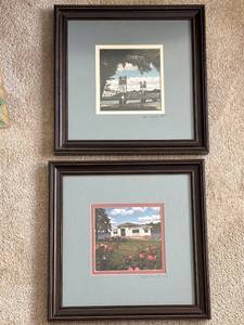 lot 560 image: Pair of Framed Landscape Photographs