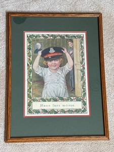 lot 644 image: Framed Vintage Style Salvation Army Poster
