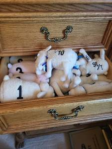 lot 722 image: Collection of Serta Plush Counting Sheep Toys