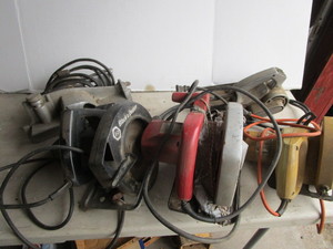 lot 45 image: Corded Tools