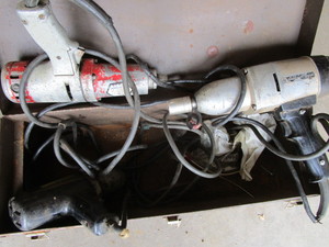 lot 87 image: Kennedy Tool Box, Corded Impacts