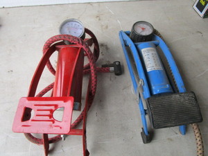 lot 89 image: Foot Pedal Air Pumps