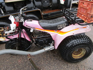 lot 8 image: Kawasaki 1983 Three Wheeler