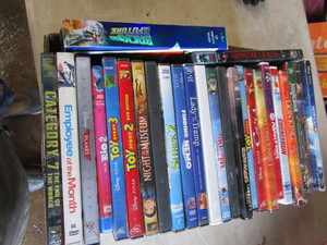 lot 119 image: DVD Movies