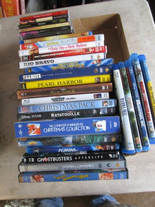 lot 124 image: DVDs & CDs