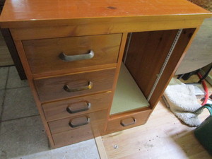 lot 145 image: Pine Cabinet