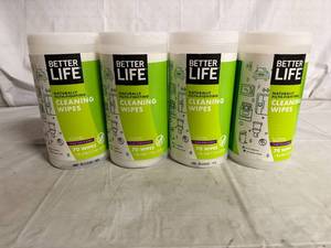 lot 3 image: 4 Containers of Better Life Cleaning Wipes