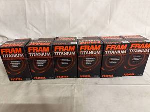 lot 22 image: 6 Fram Titanium Oil Filters - FS2870A