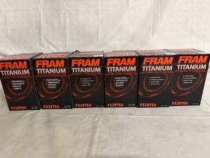 lot 24 image: 6 Fram Titanium Oil Filters - FS2870A