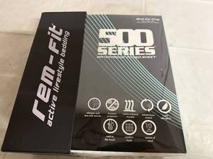 lot 100 image: Rem-Fit 500 Series Waterproof Sheets - Split Cal King