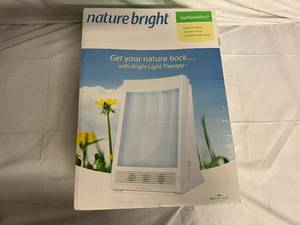 lot 89 image: Nature Bright Light Box