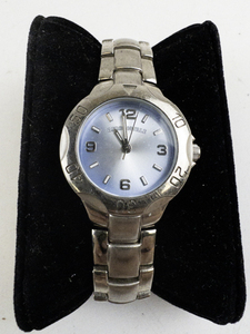lot 60L image: Ladys Aeropostale  Blue Dial Silver Tone stainless steel and base metal Quartz Analog watch. New Battery Installed