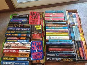 lot 11 image: Two Boxes of Novels