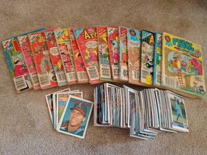 lot 30 image: Archie Comics & Baseball Cards