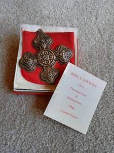 lot 69 image: Reed & Barton 1971 Sterling Silver Christmas Cross