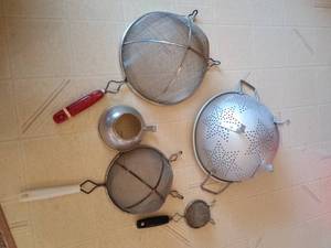 lot 85 image: Strainers