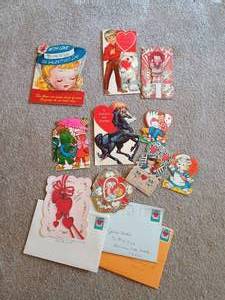 lot 86 image: Valentines Cards & Stamps Ephemera