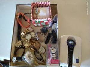 lot 96 image: Watches- Seiko, Timex, Etc