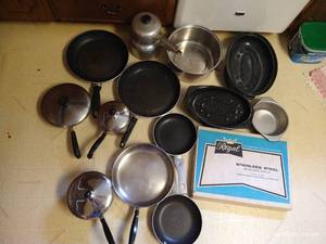 lot 99 image: Faberware, Wear ever, Revereware Pots & Pans