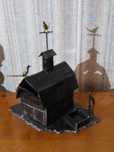 lot 269 image: Heavy Metal Barn Crafted by Local Welder John Welte