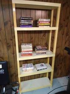 lot 310 image: Plastic Shelf With Books