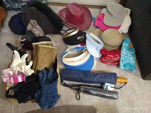 lot 341 image: Hats, Umbrellas & Gloves