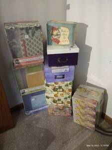 lot 355 image: Lot of Picture Boxes & Photo Albums