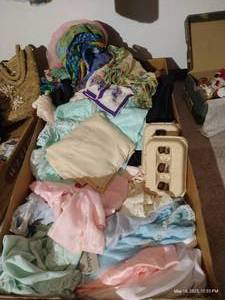 lot 370 image: Vintage Lingerie  Cedar Eggs