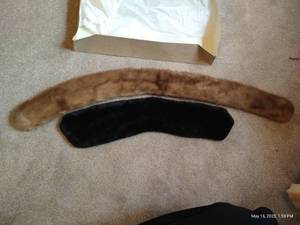 lot 397 image: (2) Vintage Fur Stoles
